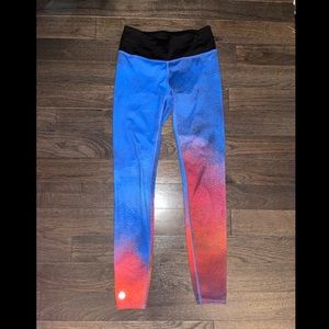 Athleta Rainbow Technical Leggings - LIKE NEW✨